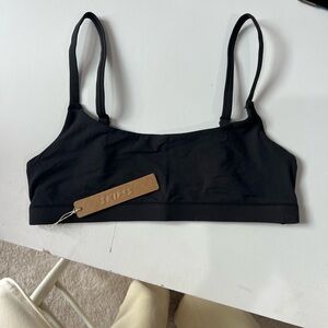 NWT SKIMS fits everybody scoop bralette size small onyx